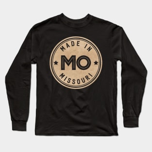 Made In Missouri MO State USA Long Sleeve T-Shirt